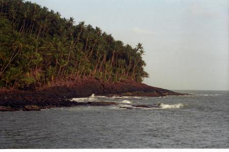 Iles autour de la Guyane